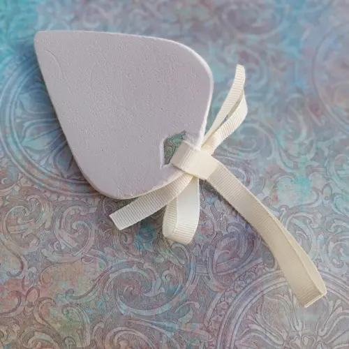 Gesso coração lembrança