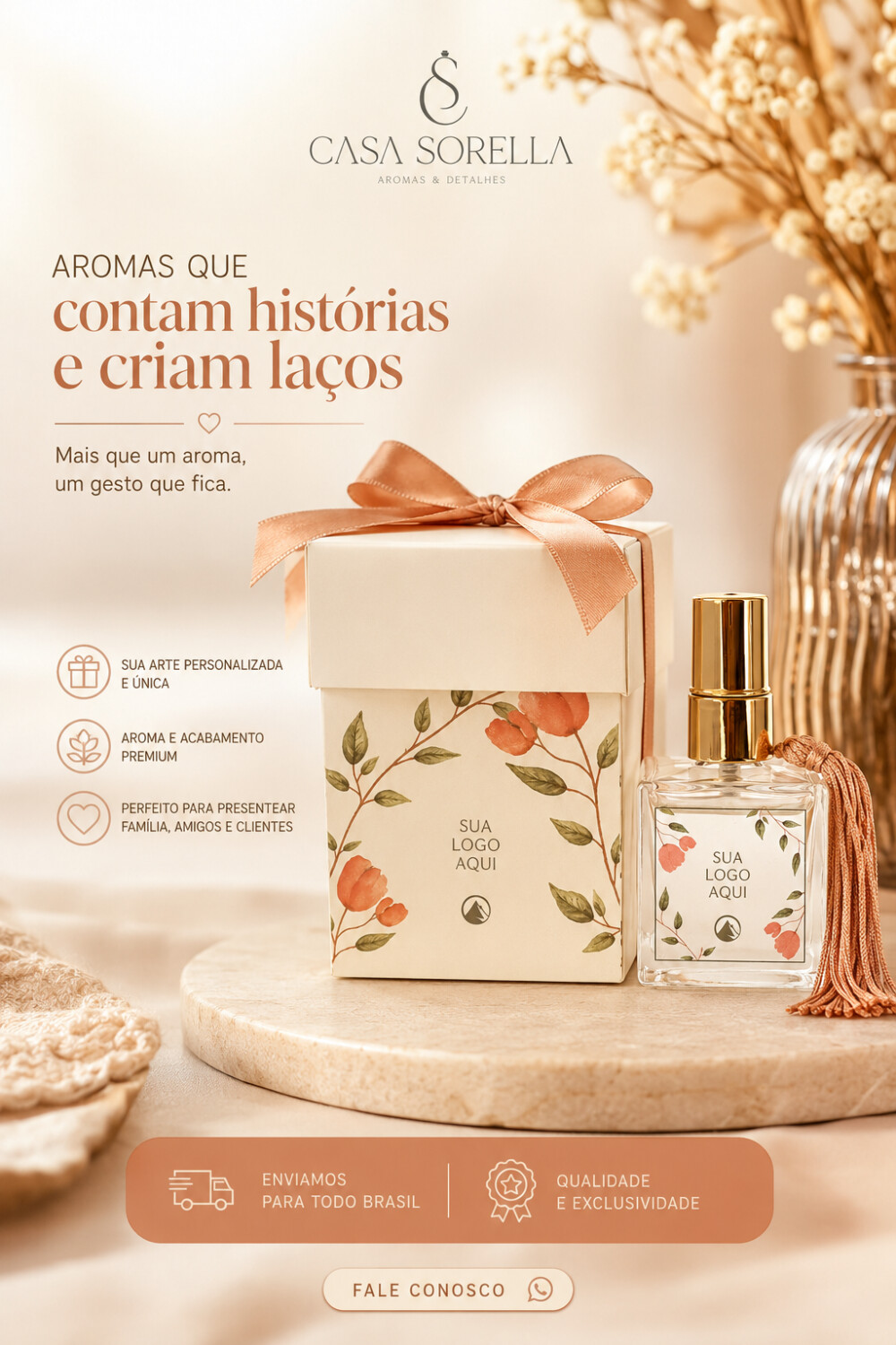Home Spray Cubo 50 ml + Caixa.