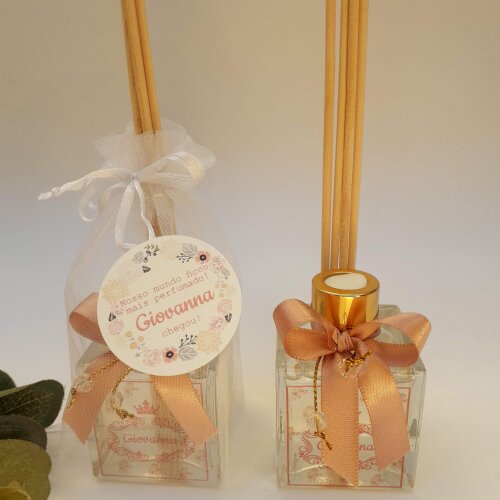 Difusor Cubo 50 ml + Organza.