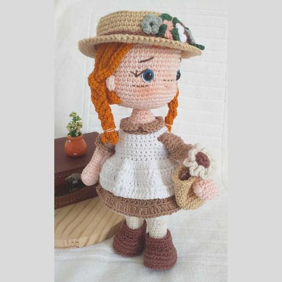 Boneca Anne Amigurumi