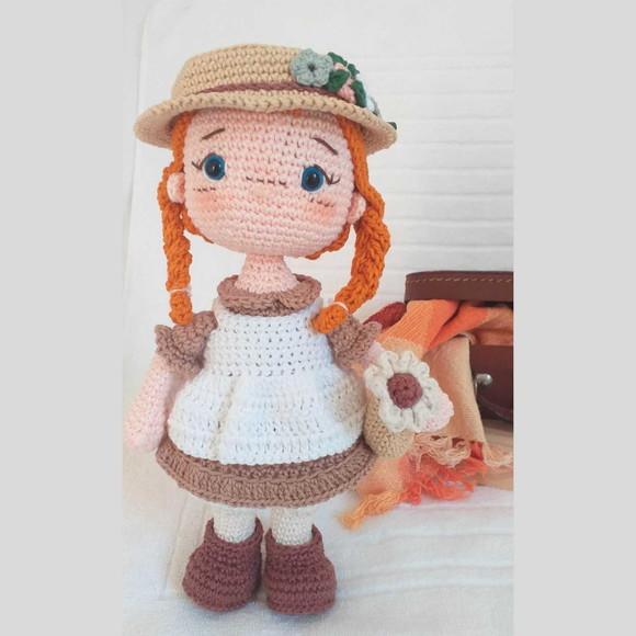 Boneca Anne Amigurumi