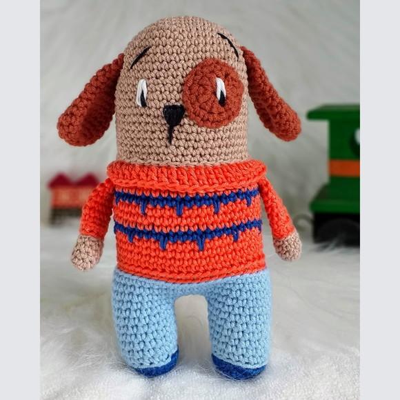 Cachorrinho Doug Amigurumi Personalizado