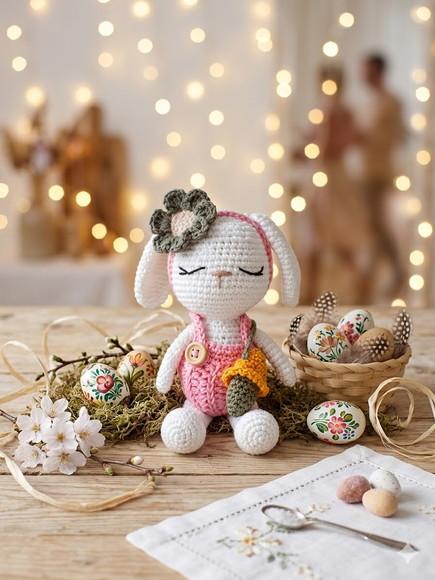 Coelha Pepita Amigurumi Personalizada