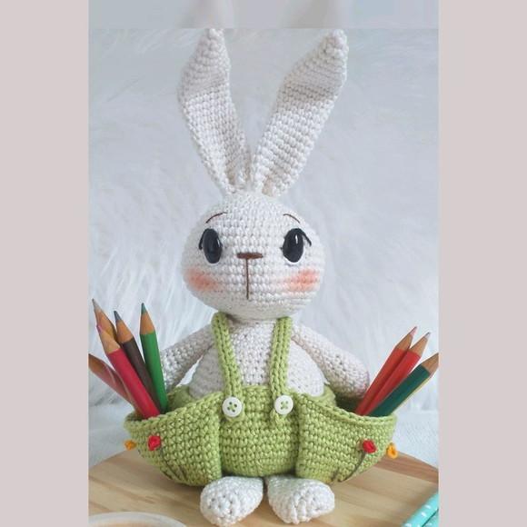 Coelho Amigurumi Personalizado