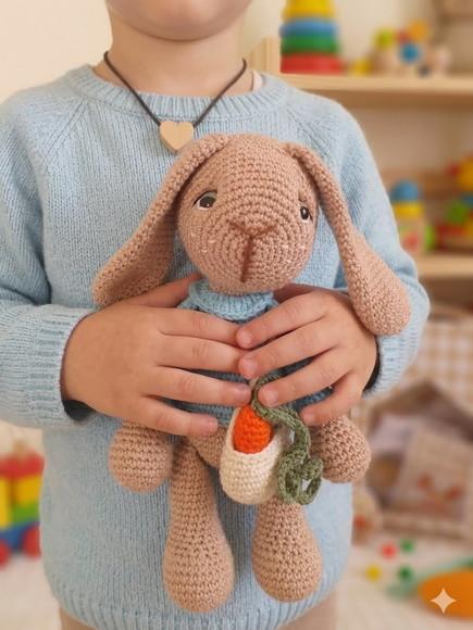 Coelho Amigurumi Personalizado