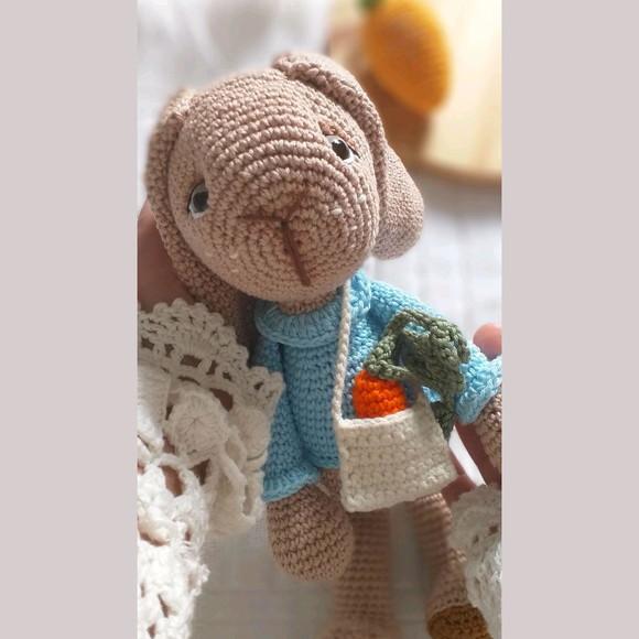 Coelho Amigurumi Personalizado