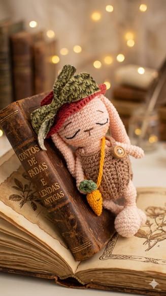 Coelho Amigurumi Personalizado