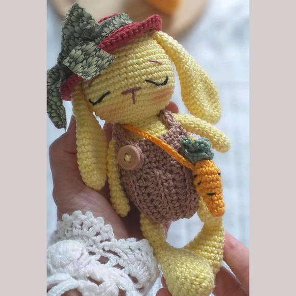 Coelho Amigurumi Personalizado