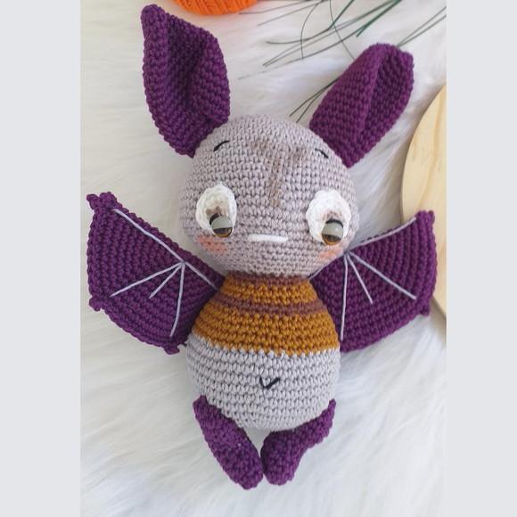 Morcego Bat Amigurumi Personalizado