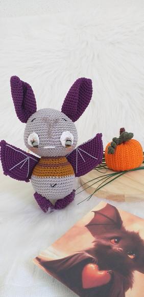 Morcego Bat Amigurumi Personalizado
