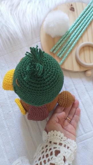 Patinho Pataco Amigurumi Personalizado