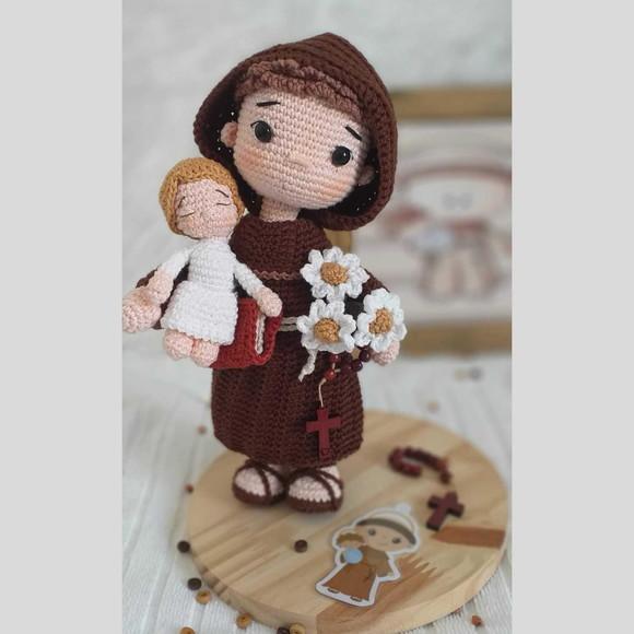 Santo Antonio Amigurumi