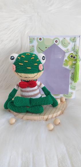 Sapo Amigurumi Personalizado