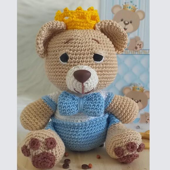 Ursinho Amigurumi Personalizado