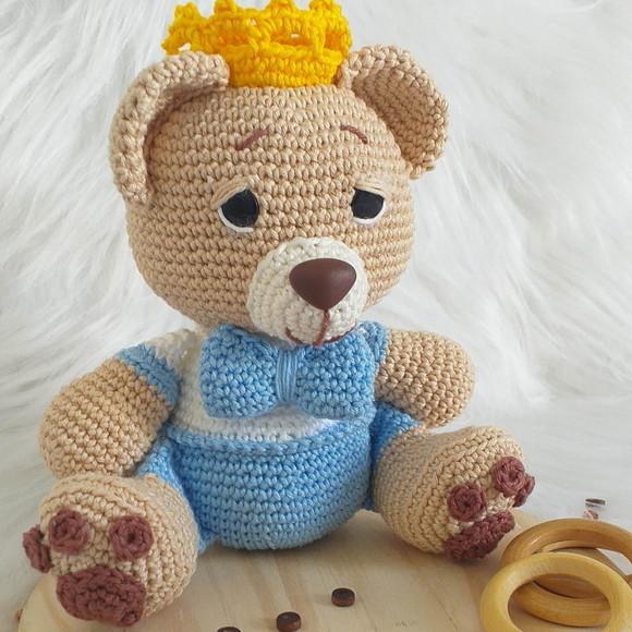 Ursinho Amigurumi Personalizado
