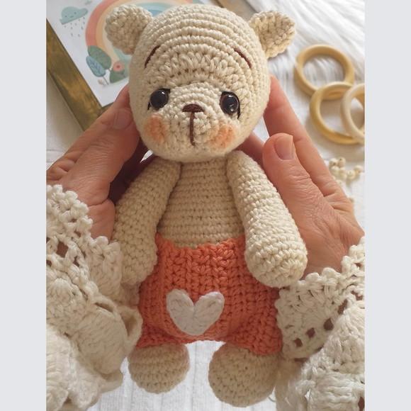 Urso Chantily Amigurumi Personalizado