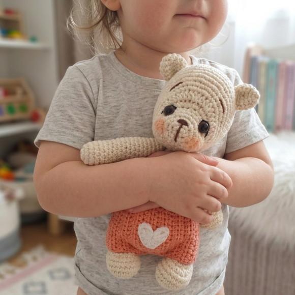 Urso Chantily Amigurumi Personalizado