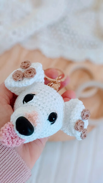 Chaveiro Pet Personalizado Amigurumi