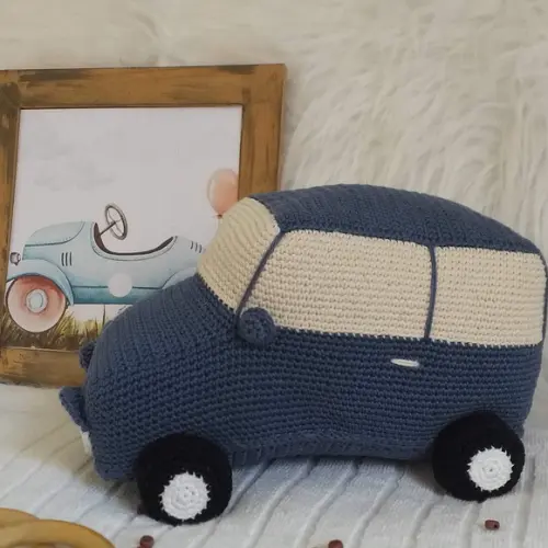 Almofada Personalizada Bebê Carro