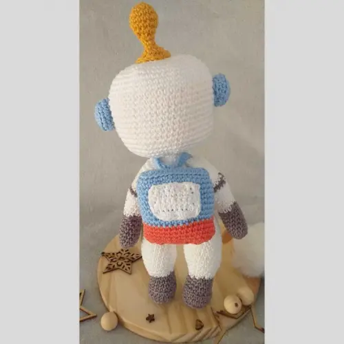 Astronauta Arthur Amigurumi Personalizado