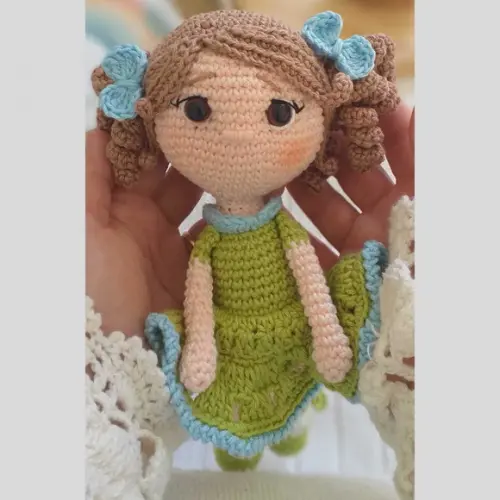 Boneca Leonor Amigurumi Personalizada