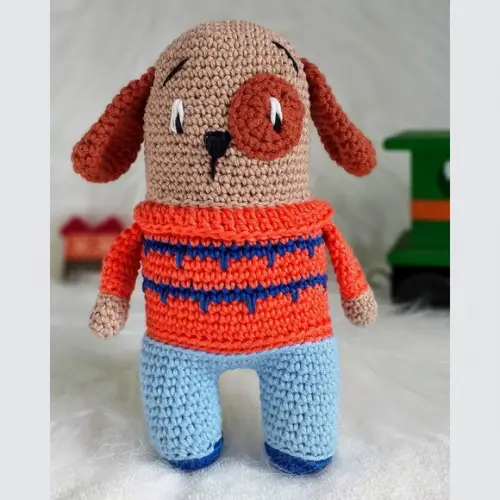 Cachorrinho Doug Amigurumi Personalizado