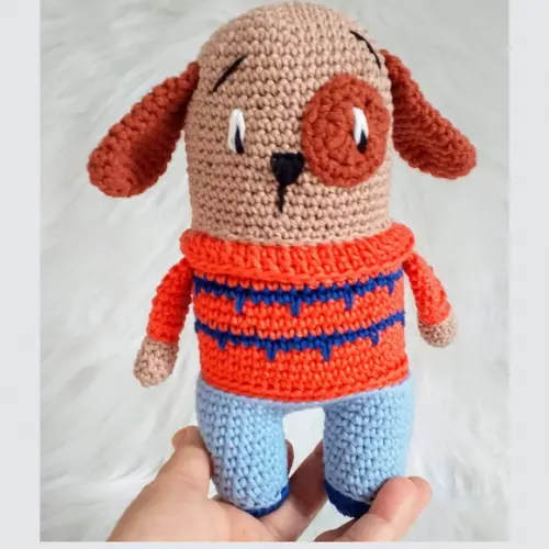 Cachorrinho Doug Amigurumi Personalizado