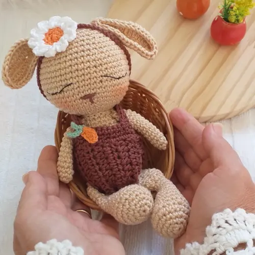 Coelha Amigurumi Personalizada
