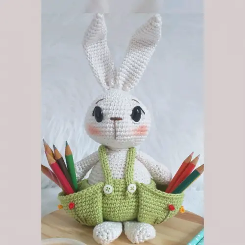 Coelho Amigurumi Personalizado
