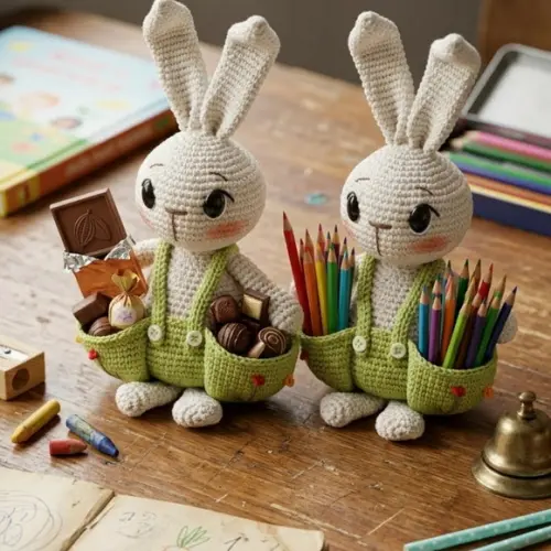 Coelho Amigurumi Personalizado