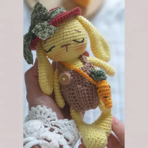 Coelho Amigurumi Personalizado