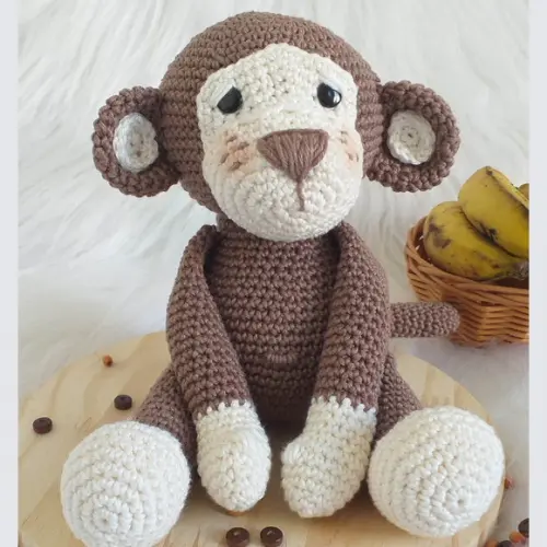 Macaco Amigurumi Personalizado