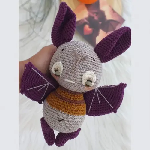 Morcego Bat Amigurumi Personalizado