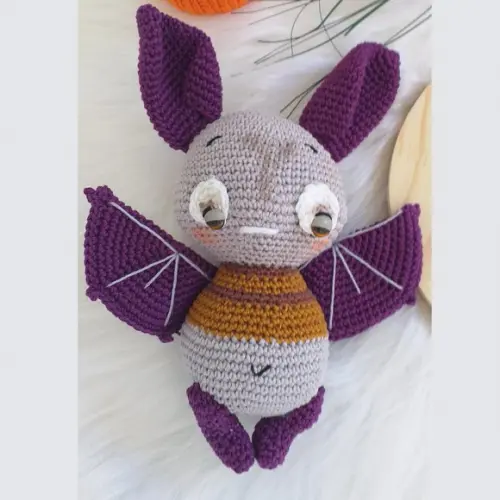 Morcego Bat Amigurumi Personalizado