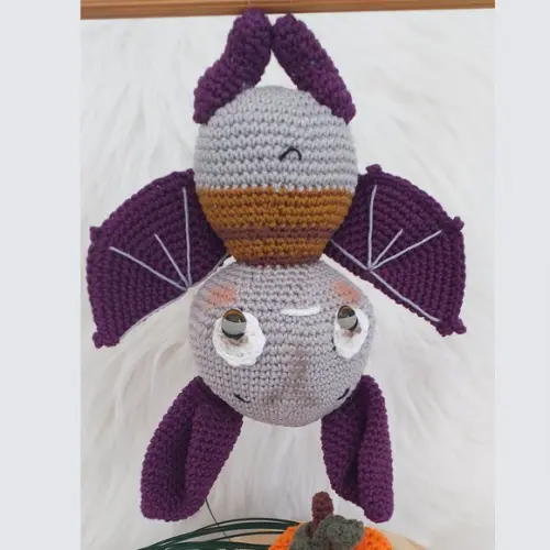 Morcego Bat Amigurumi Personalizado