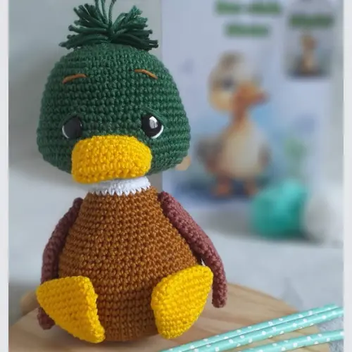 Patinho Pataco Amigurumi Personalizado