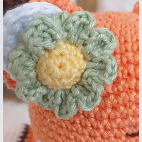 Raposa Amigurumi Personalizada