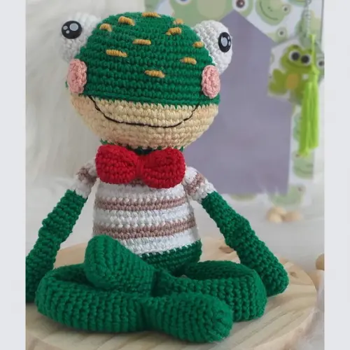 Sapo Amigurumi Personalizado