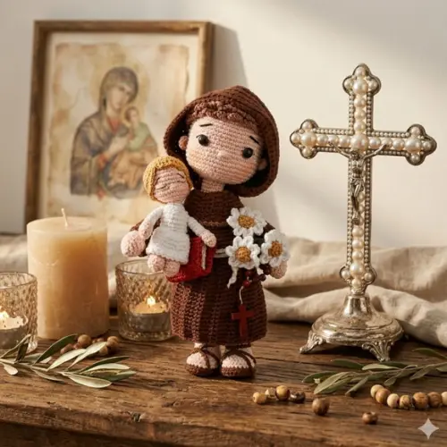 Santo Antonio Amigurumi