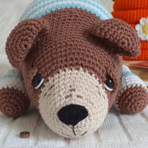 Urso Amigurumi Personalizado