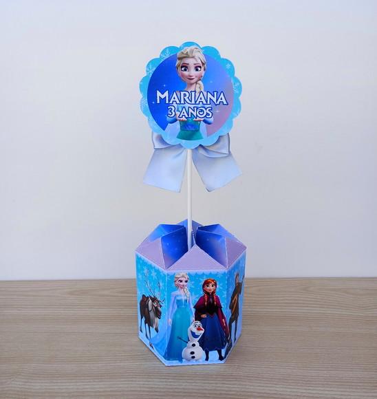 10 Centros de Mesa Frozen Personalizados