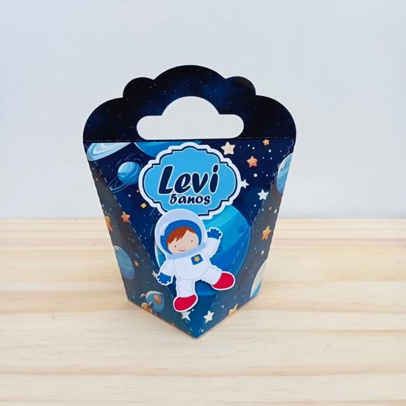 Caixa Coração Astronalta Personalizada