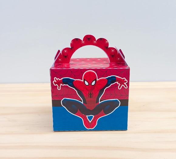 Caixa Lanchinho Homem Aranha Personalizada