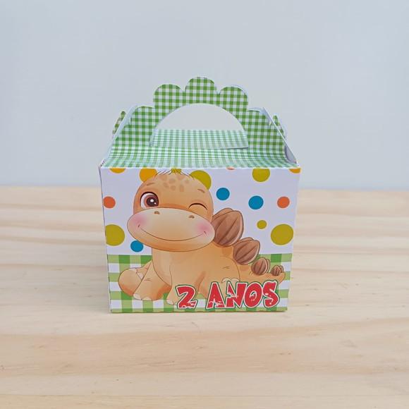 Caixa Lanchinho Dino Baby Menino Personalizada