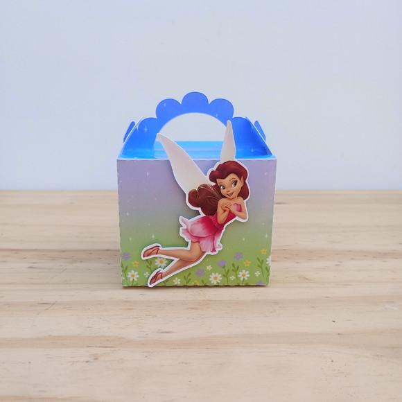 Caixa Lanchinho Rosetta Tinkerbell Fadas Personalizadas