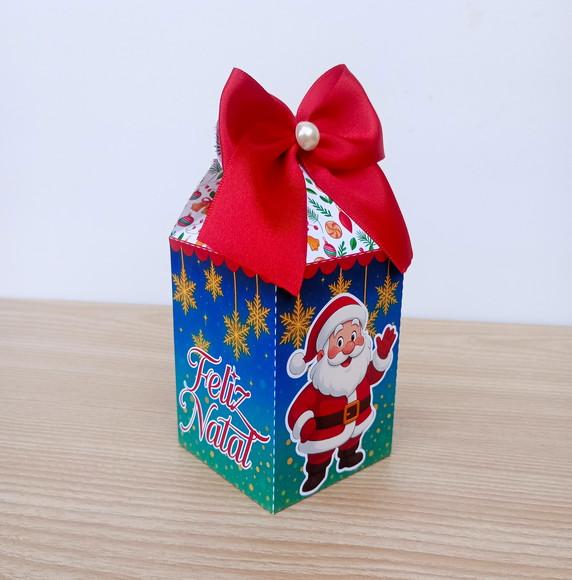 Caixa Milk Natal Personalizada -lembrancinha de Natal