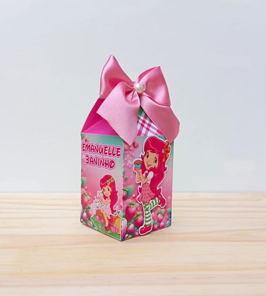 Caixa Milk Moranguinho Personalizada