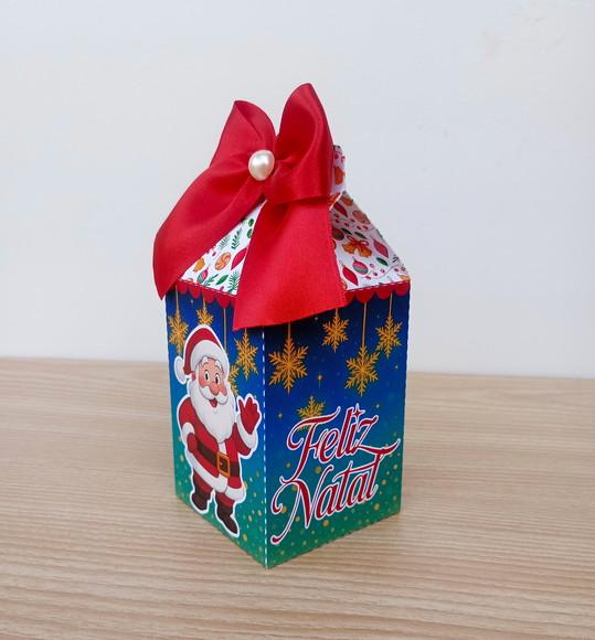 Caixa Milk Natal Personalizada -lembrancinha de Natal
