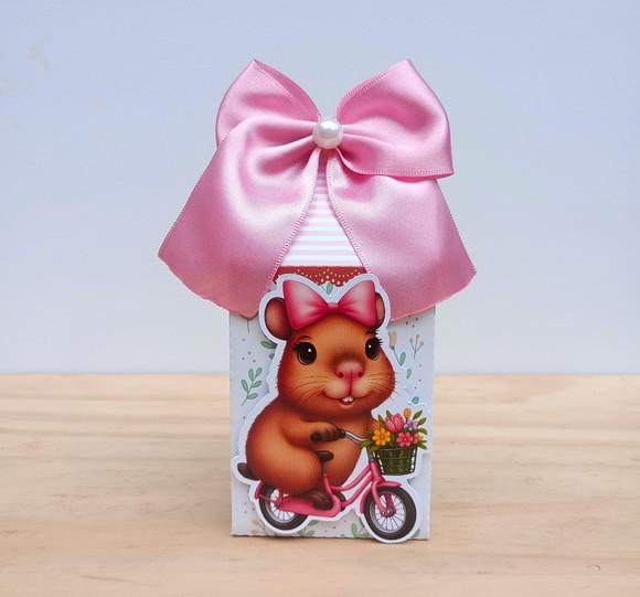 Caixa Milk Tema Capivara Personalizada