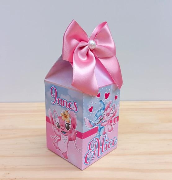 Caixa Milk Stitch e Angel Personalizada